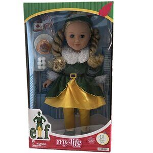 NEW My Life As ELF 12pc Posable 18-inch Doll + Blonde Hair + Blue Eyes